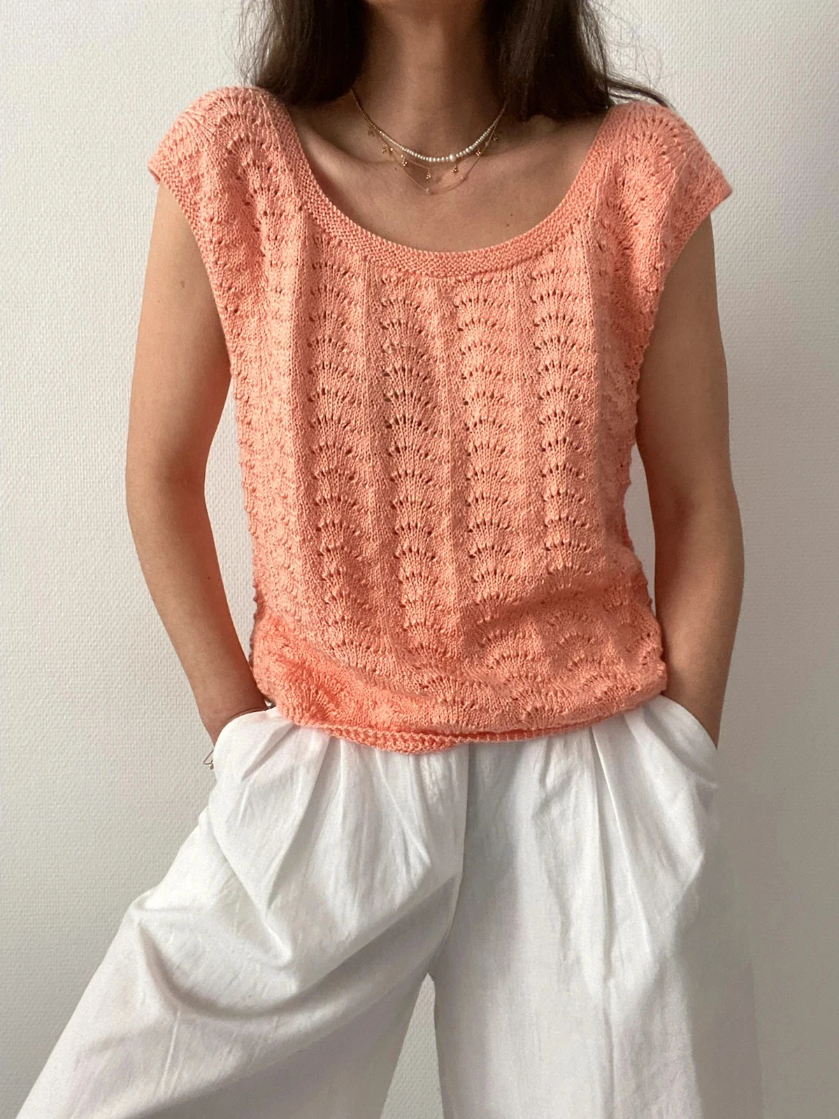 🌺Knit style sleeveless top – photo 5